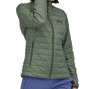 Patagonia Nano Puff Jacket Hemlock Green L NWT